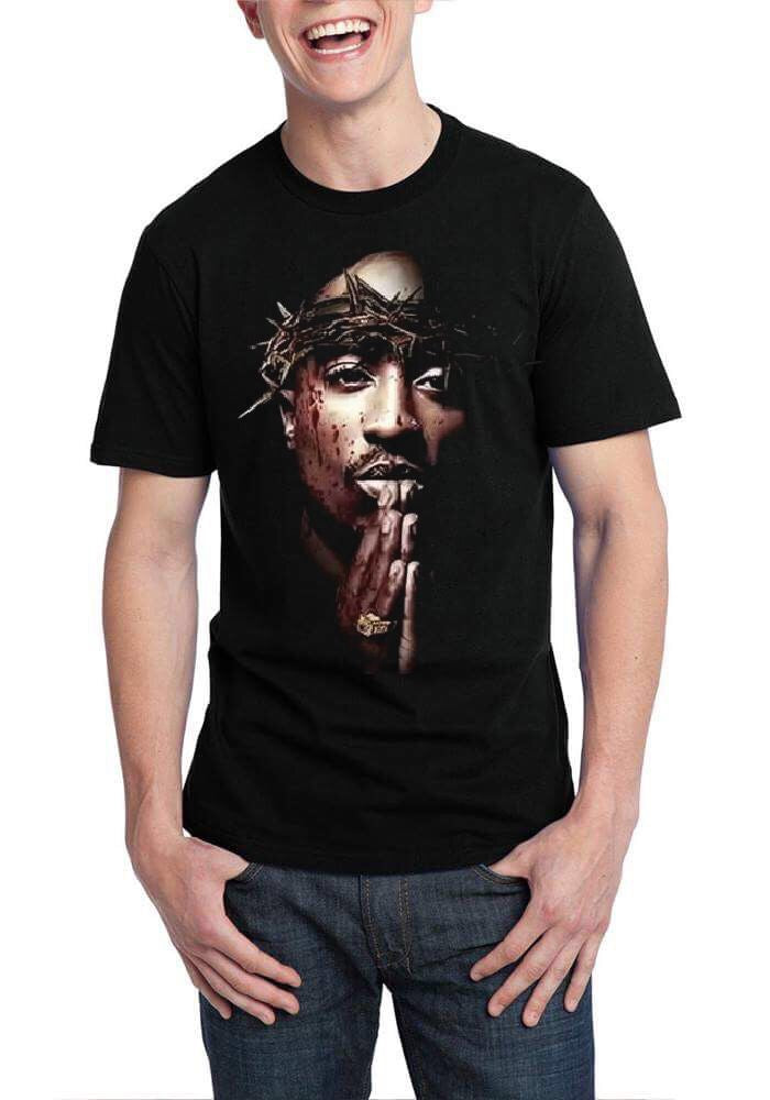 Tupac Black T-Shirt