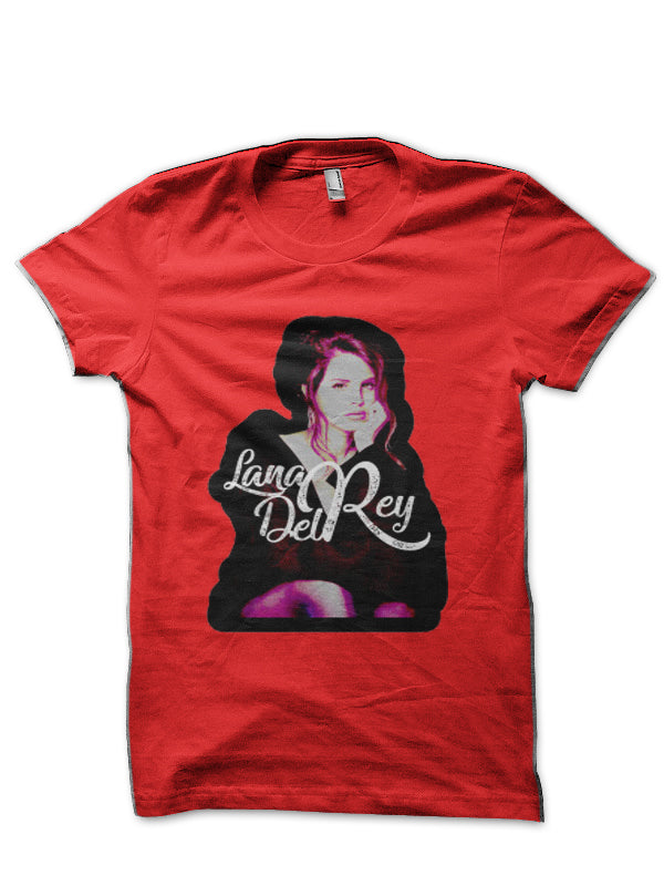 Lana Del Rey Red T-Shirt