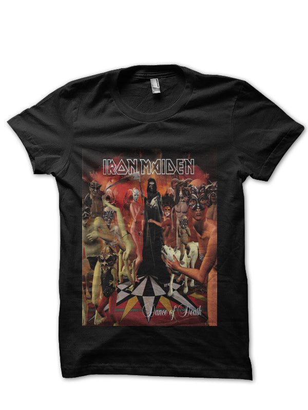 Iron Maiden Dance Of Death Black T-Shirt