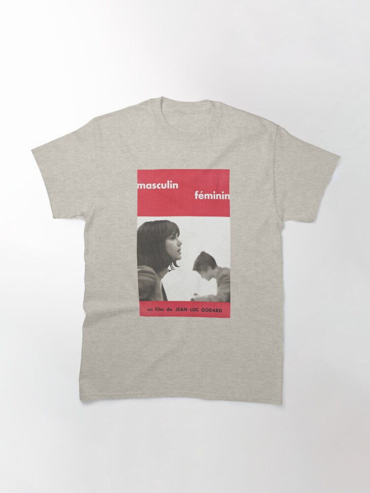 Masculin Feminin Jean Luc Godard Classic T-Shirt