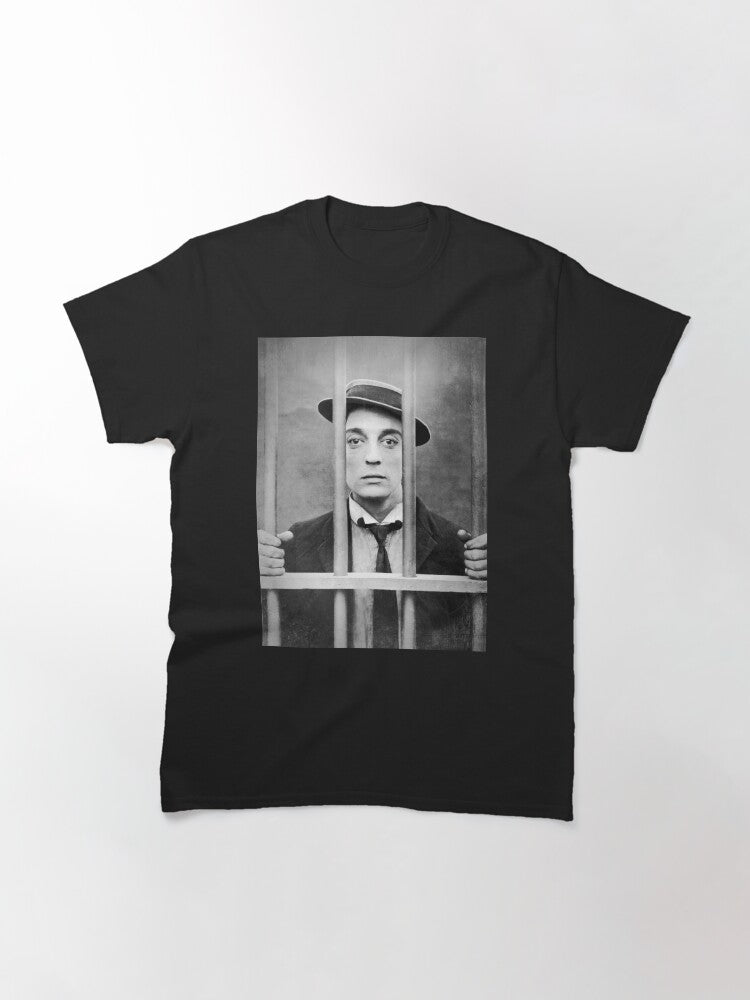 Buster Keaton - Cops - BW Vintage - D17 Classic T-Shirt