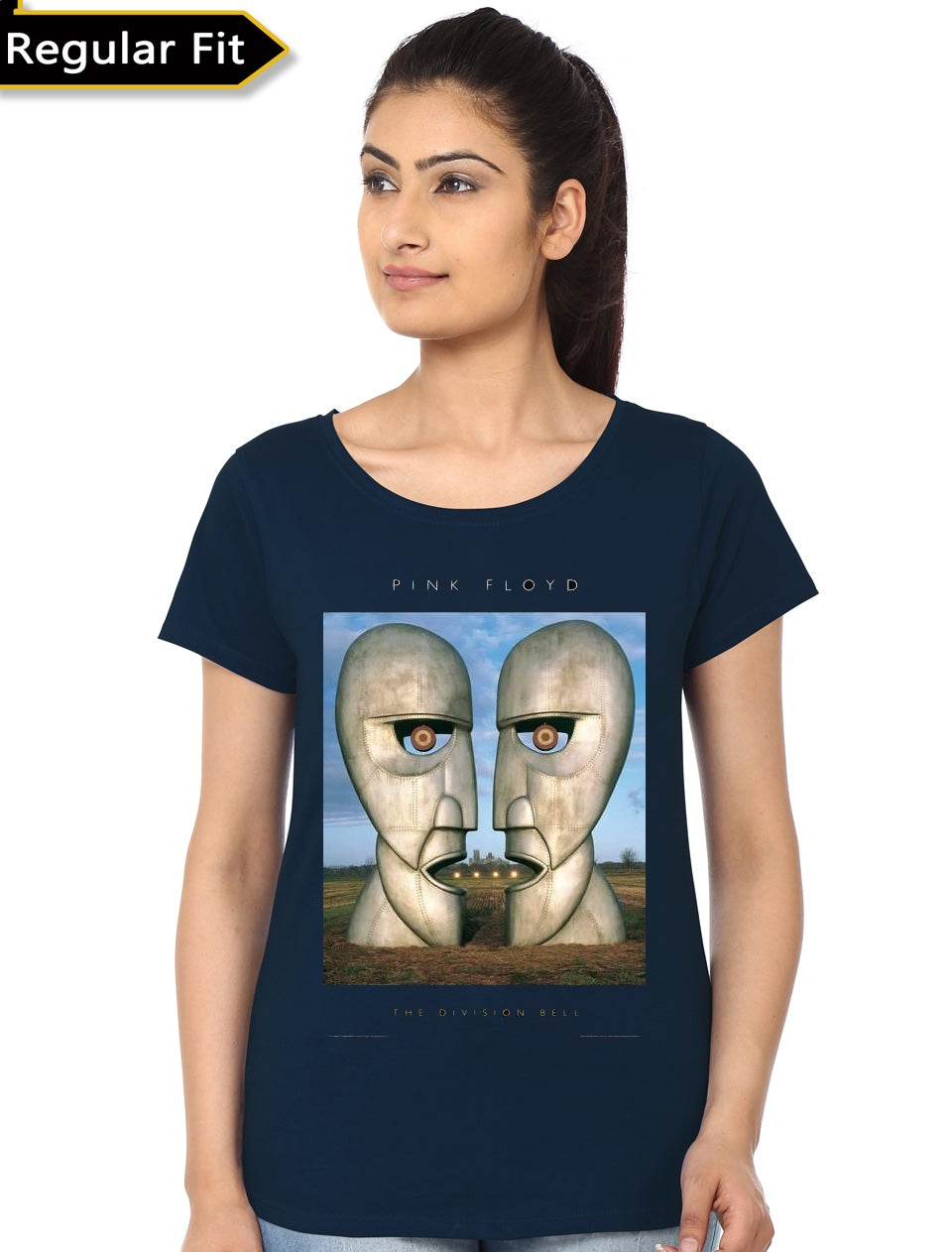 Pink Floyd The Division Bell Navy Blue T-Shirt