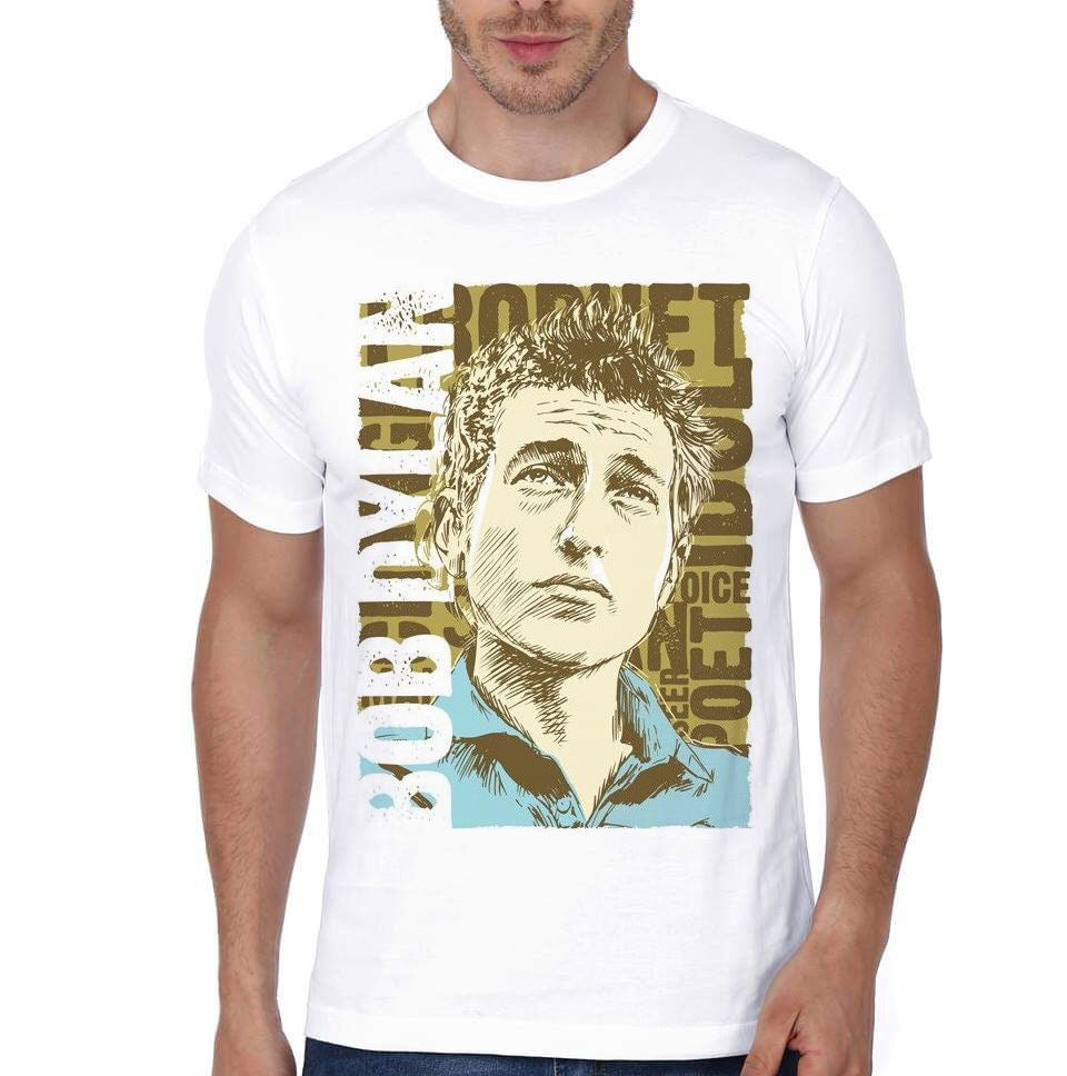 Bob Dylan White T-Shirt