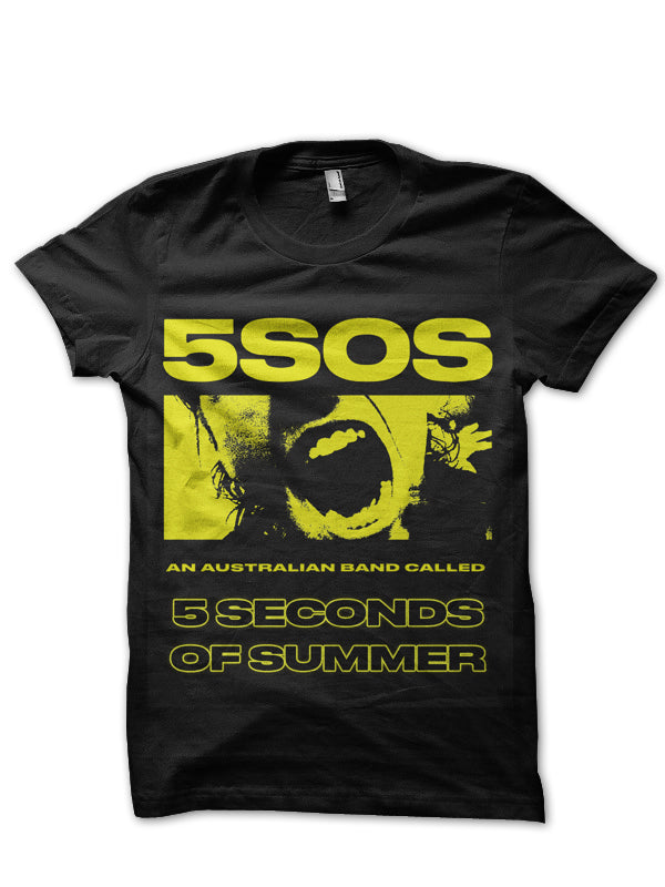 5SOS Black T-Shirt