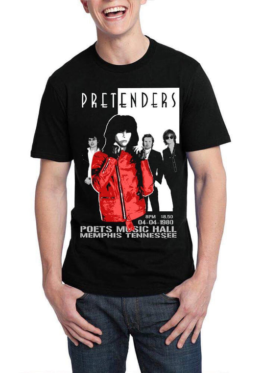 The Pretenders Black T-Shirt