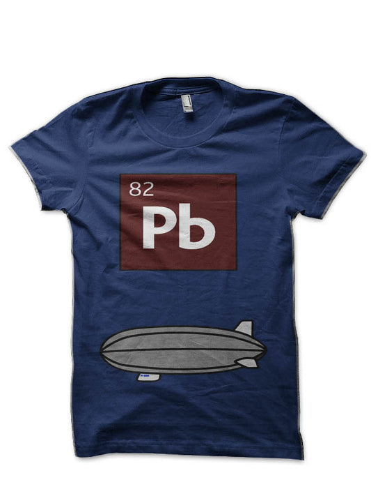 Led Zeppelin Navy Blue T-Shirt
