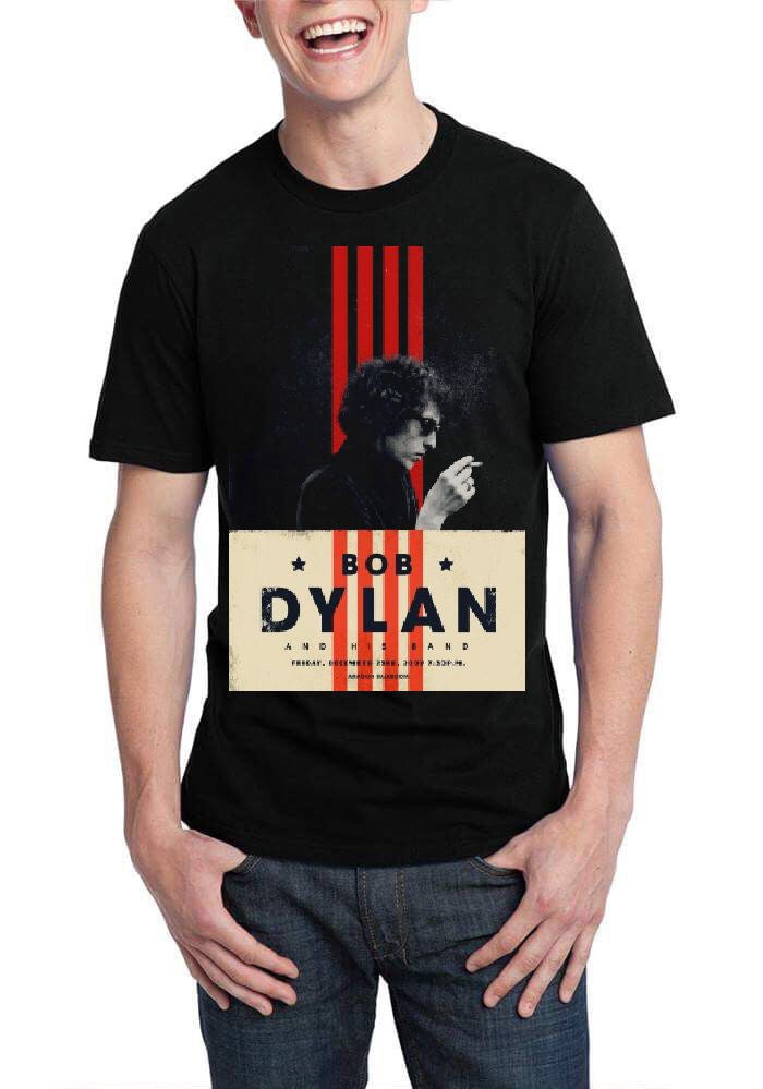 Bob Dylan Black T-Shirt