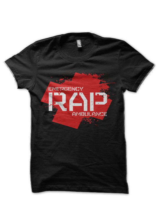 Emergency Rap Anbulance Black T-Shirt