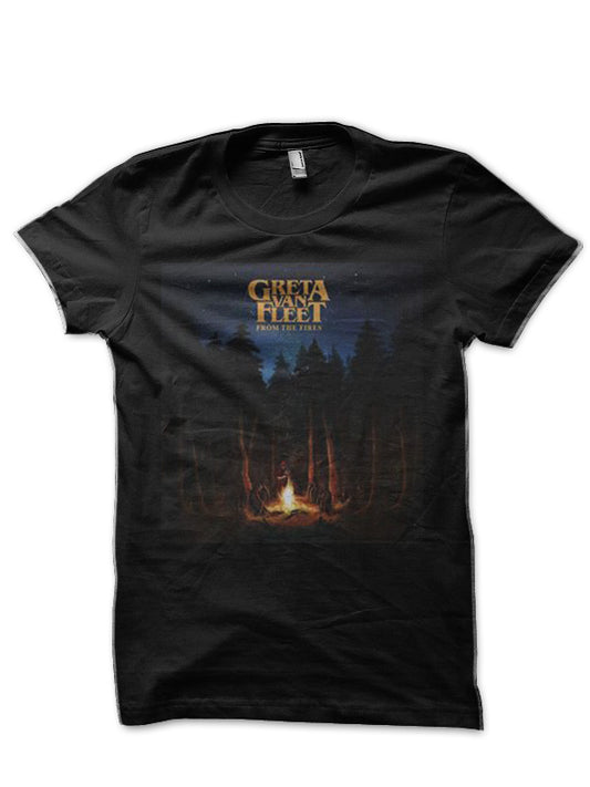 Greta Van Fleet Black T-Shirt