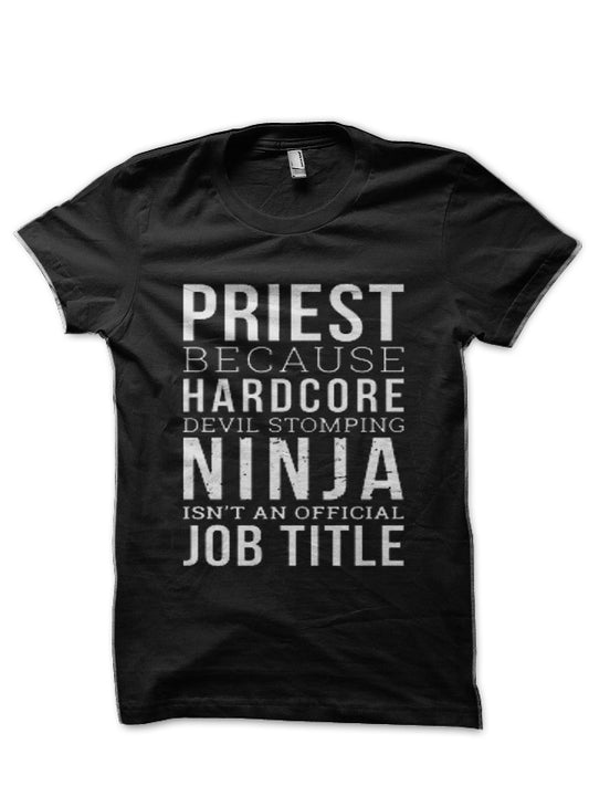 Funny Priest Shirt Gift Christian Catholic Men T-Shirt
