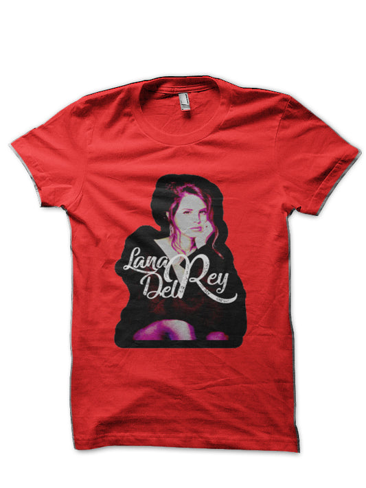 Lana Del Rey Red T-Shirt