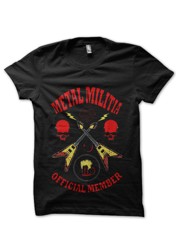 Metal Militia Black T-Shirt