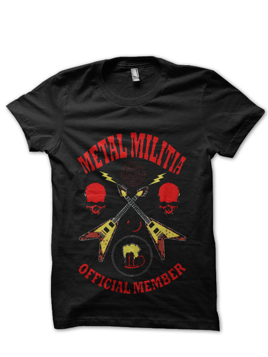 Metal Militia Black T-Shirt