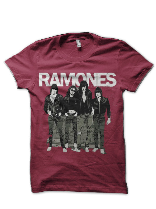 Ramones Maroon T-Shirt