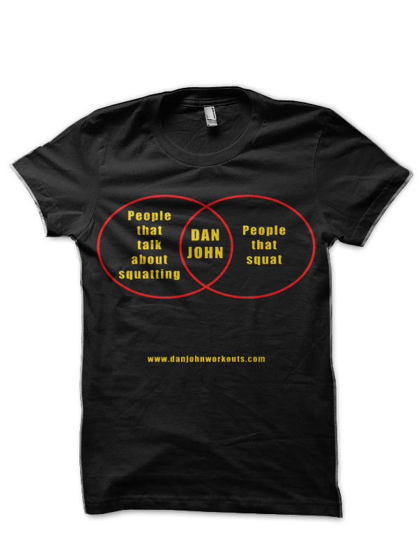 People that squat Black T-Shirt