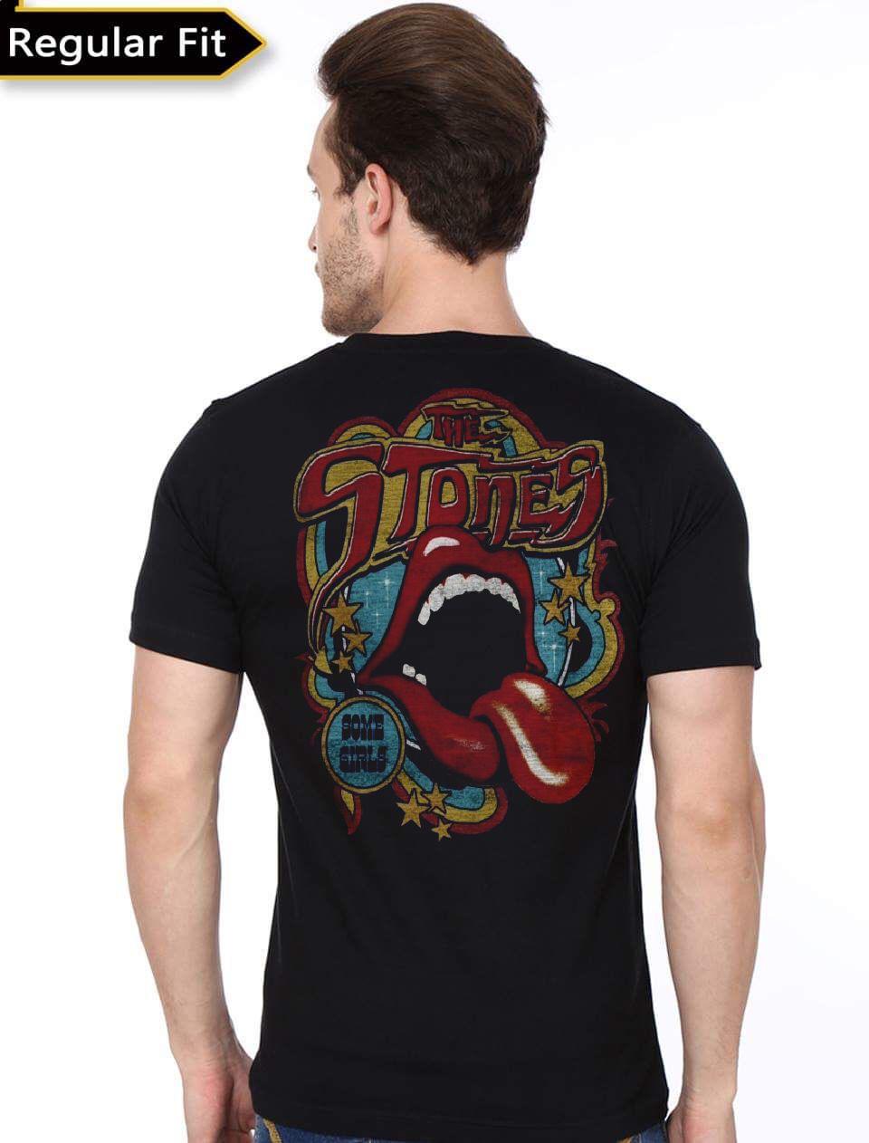 The Rolling Stones Black T-Shirt