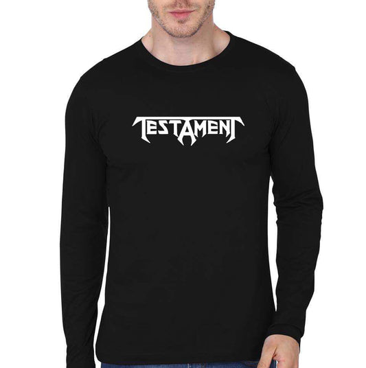 Testament Black Full Sleeve T-Shirt