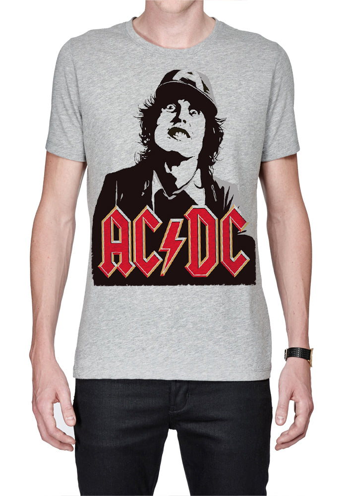 AC DC Grey T-Shirt
