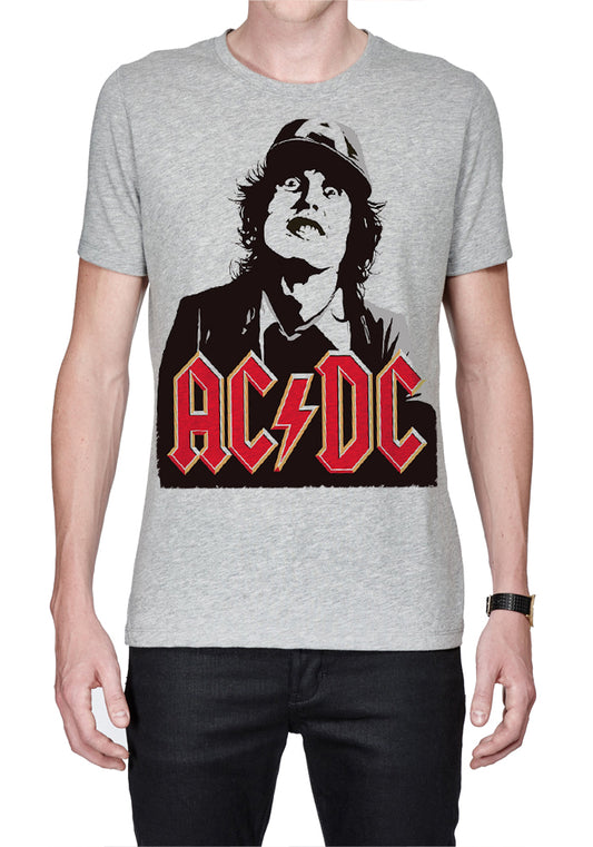 AC DC Grey T-Shirt