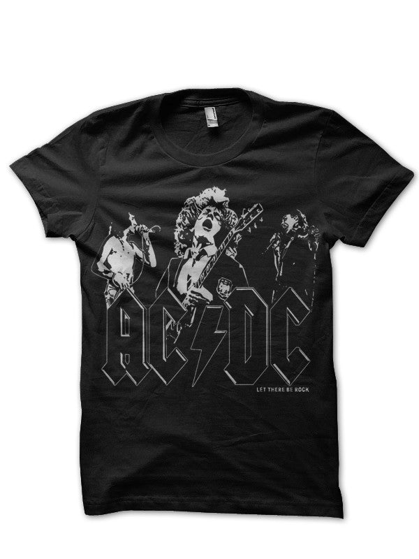AC DC Let There Be Rock Black T-Shirt
