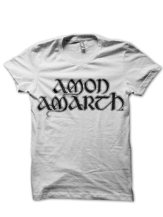 Amon Amarth White T-Shirt