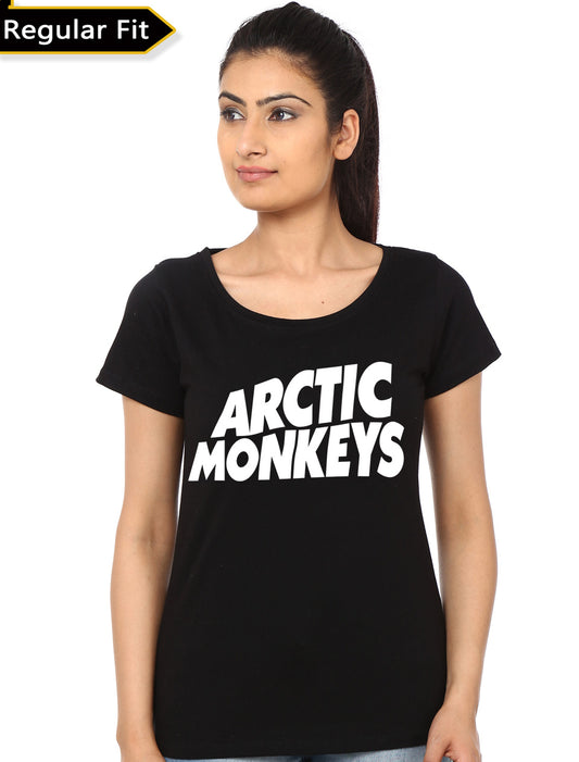 Arctic Monkeys Girls Black T-Shirt