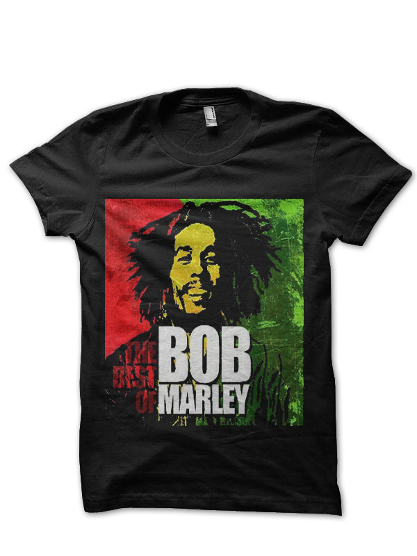 The Best Of Bob Marley Black T-Shirt