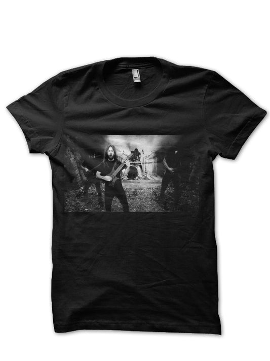 Beyond Creation Half Sleeve Black T-Shirt