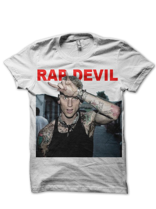 Rap Devil White T-Shirt