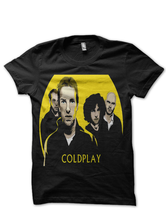 Coldplay Black T-Shirt