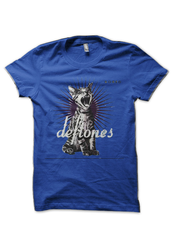 Deftones Royal Blue T-Shirt