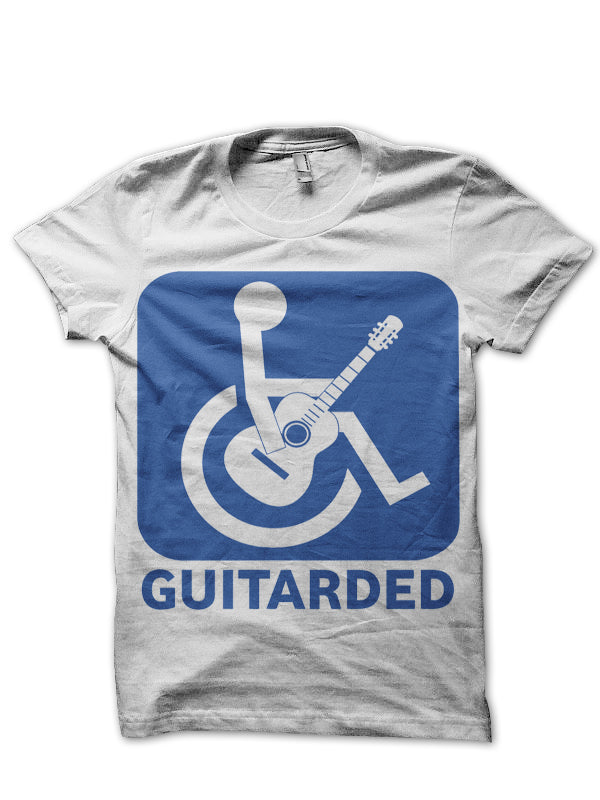 Van Halen Guitar White T-Shirt