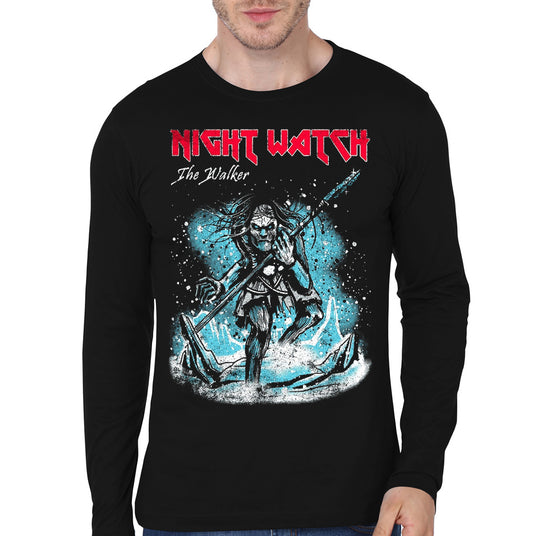 Ice Zombie Black Full Sleeve Tee