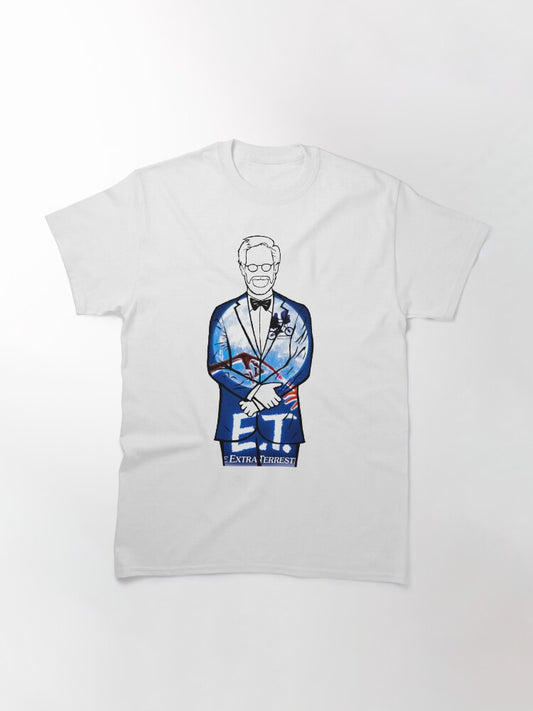 Steven Spielberg (E.T.) Portrait Classic T-Shirt