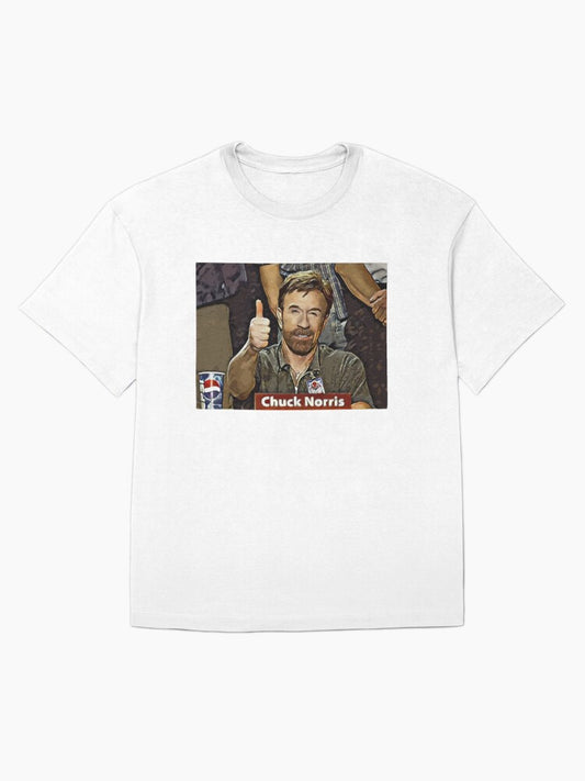 Chuck Norris - Thumbs Up Oversized T-Shirt