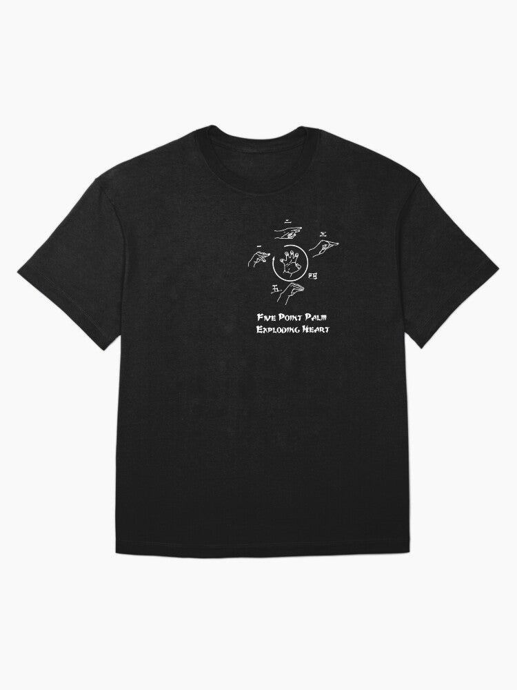 KILL BILL - Five Point Palm Exploding Heart Technique Oversized T-Shirt