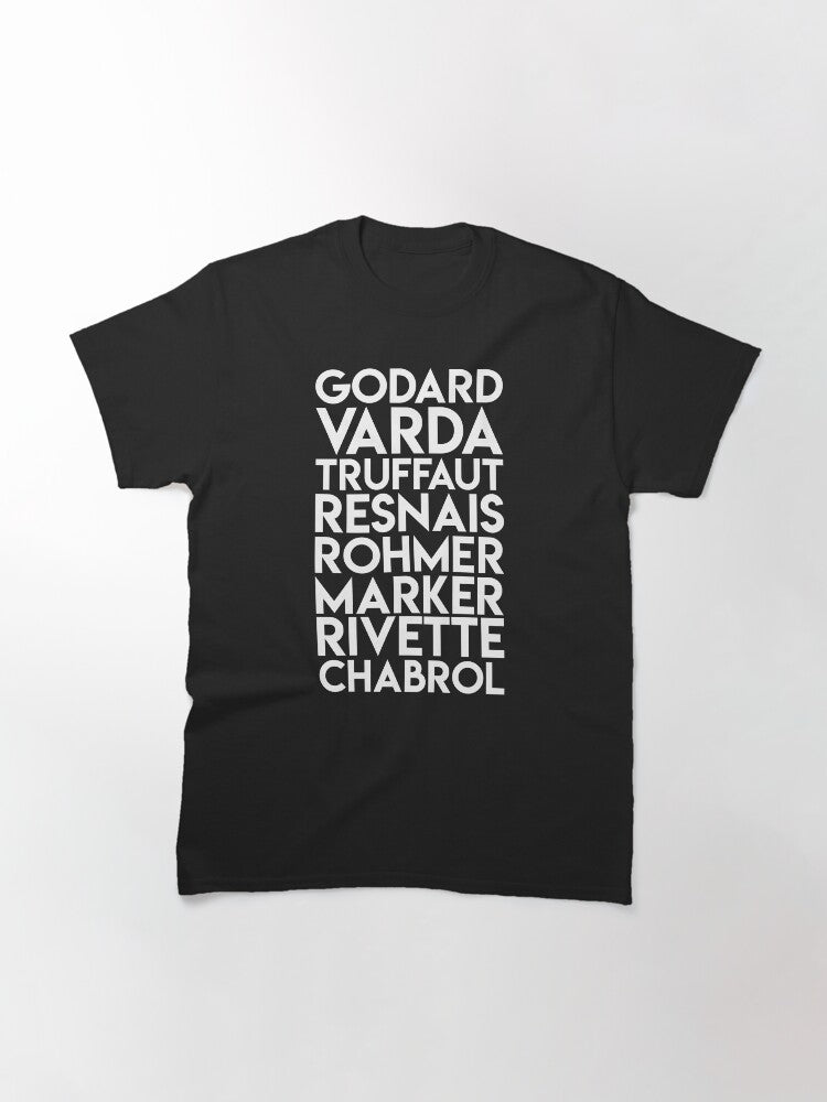 Nouvelle Vague Directors (white) Classic T-Shirt
