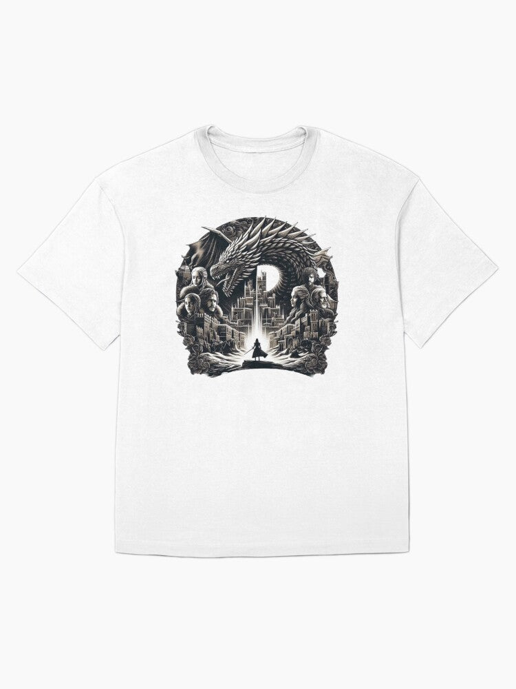 Game of Thrones Design, Winter is coming Oversized T-Shirt