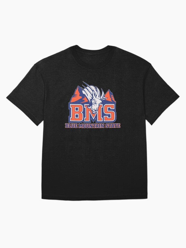 Bmss Bluee Mountainn Statee Oversized T-Shirt