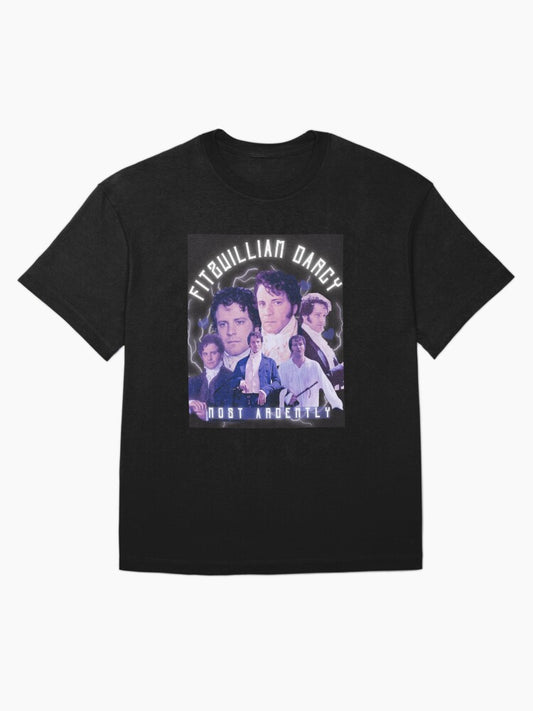 Pridee and Prejudicee - Mr. Darcyy Vintageretro style  Classic  Oversized T-Shirt