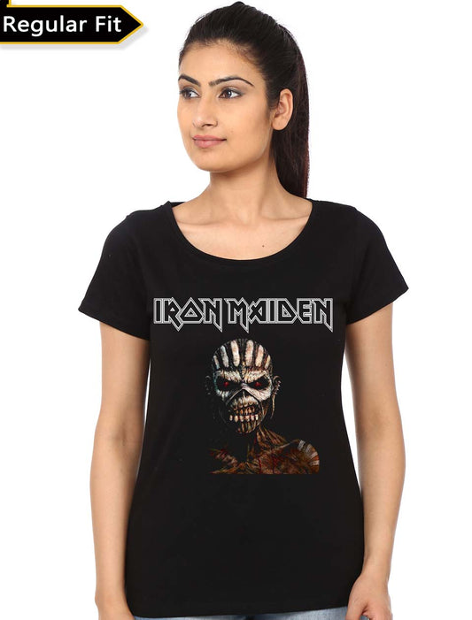 Iron Maiden Women's Black T-Shirt
