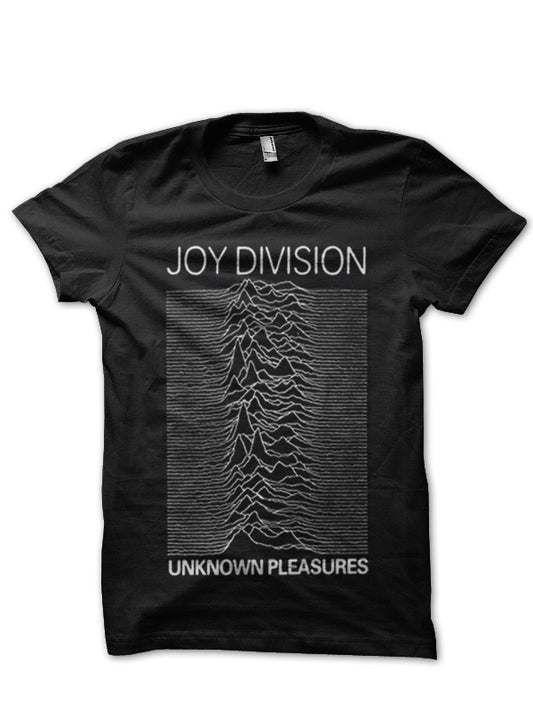 Joy Division Unknown Pleasure Black T-Shirt