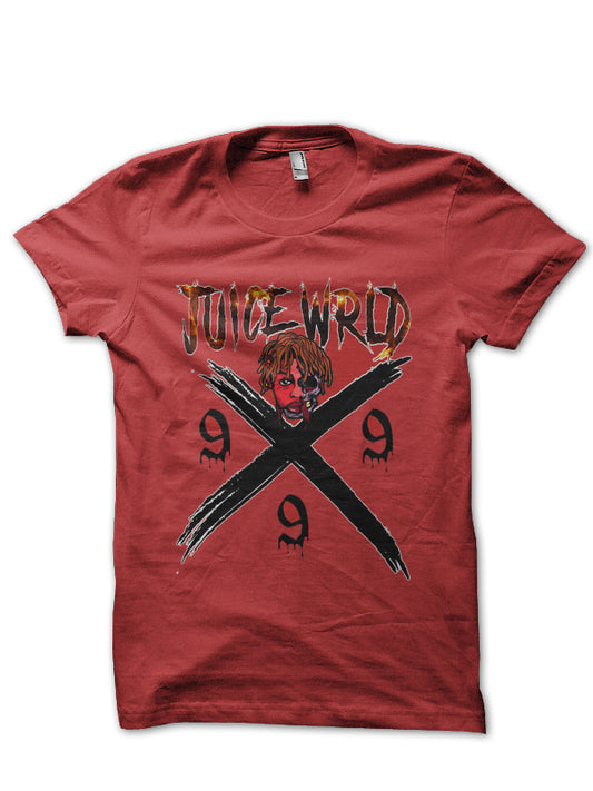 Juice Wrld 999 Red T-Shirt