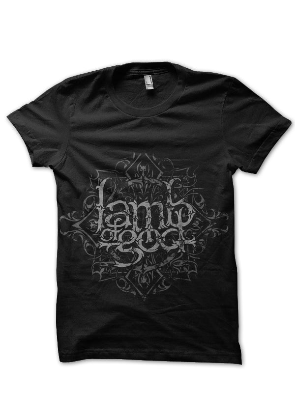 Lamb of God – Victorian Crest Black T-Shirt