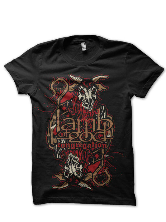 Lamb Of God Congregation Black T-Shirt