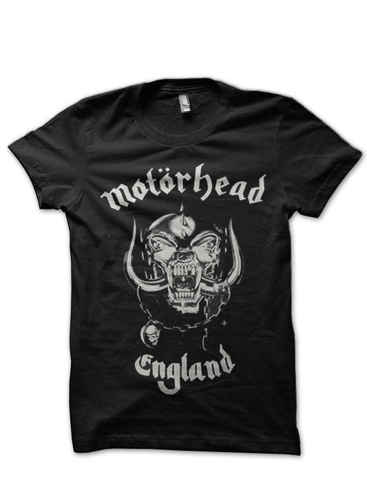 Motorhead England Black T-Shirt