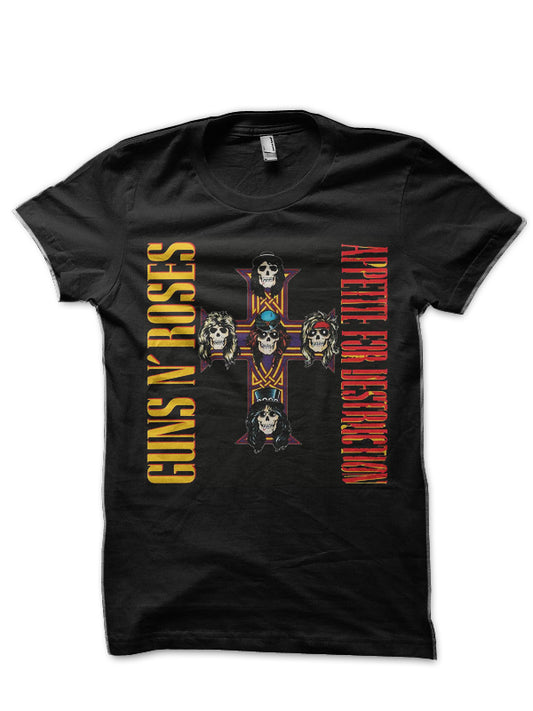 Guns N'Roses Half Sleeve T-Shirt