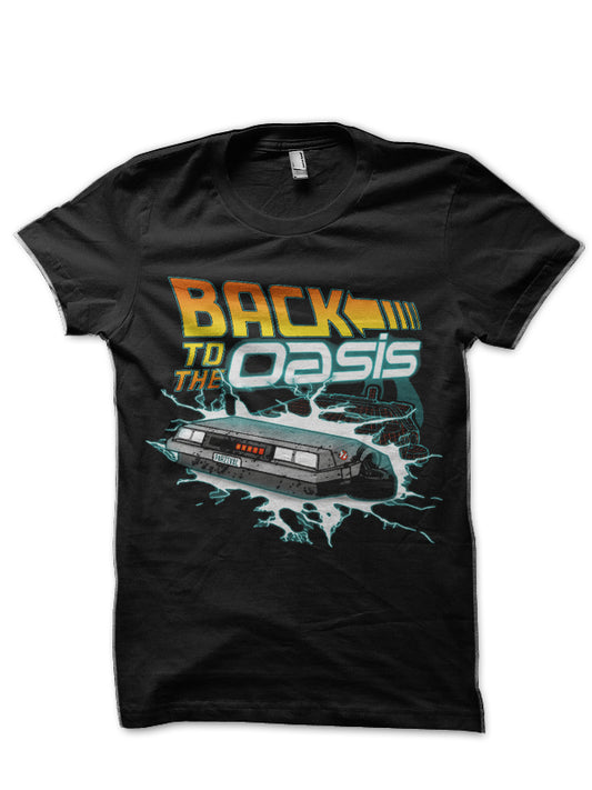 Oasis Black T-Shirt
