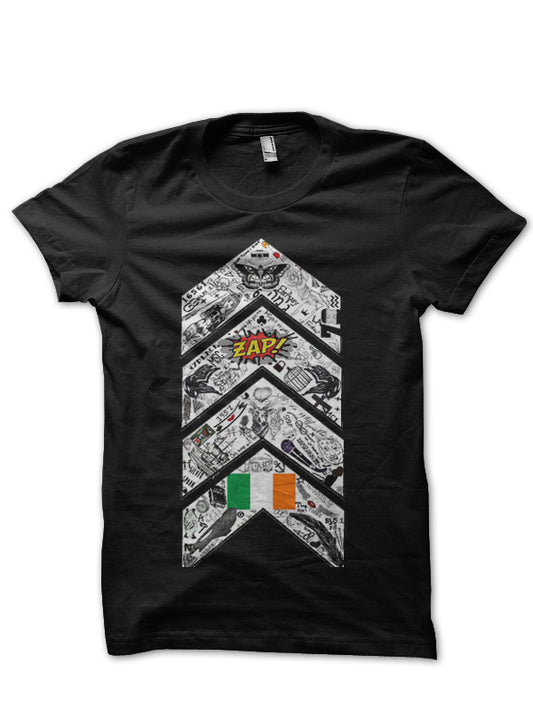 One Direction Half Sleeve Black T-Shirt