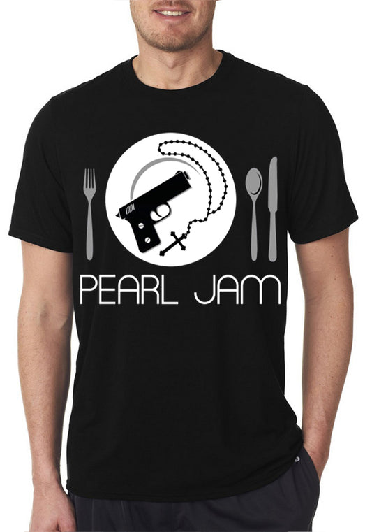 Pearl Jam Black T-Shirt Merchandise